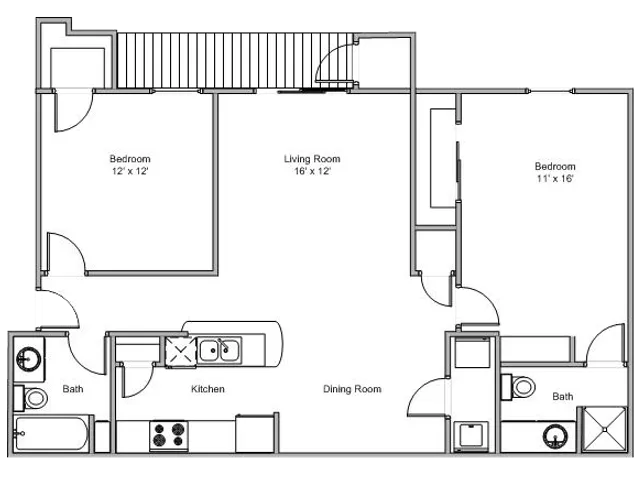 Quail Creek Apartments 2 Bed