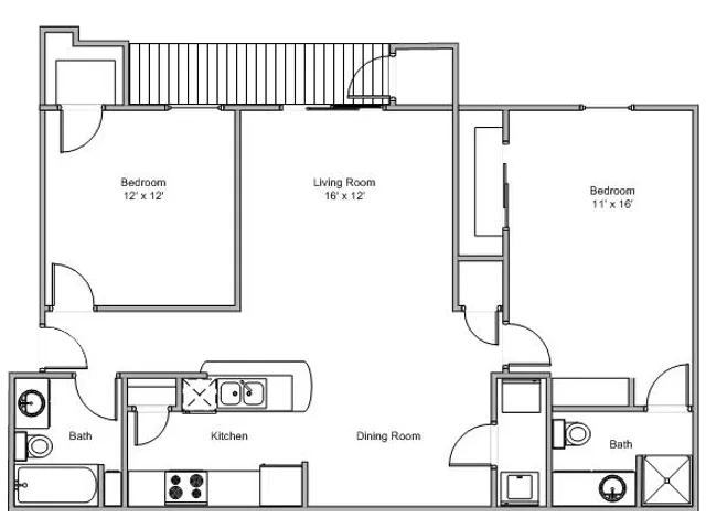 Quail Creek Apartments 2 Bed