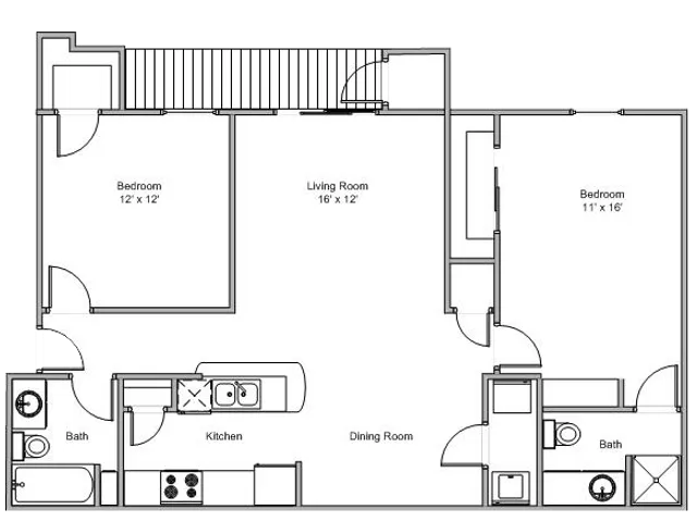 Quail Creek Apartments 2 Bed