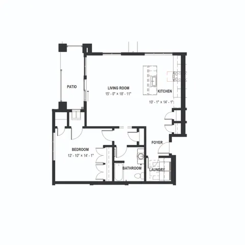 One Bed Unit Unit 102