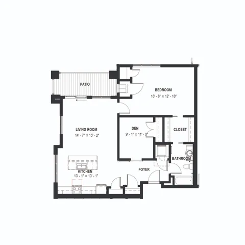 Bldg A & B Unit 212-312-412