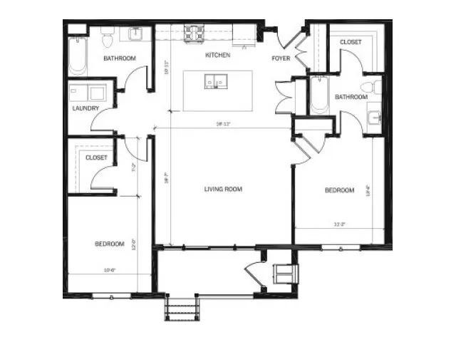 Building 1101 &ndash;&nbsp;Units 104-204-304