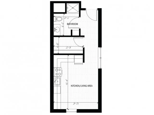 Studio Apt. #102