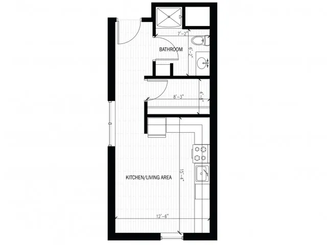 Studio Apt. #104