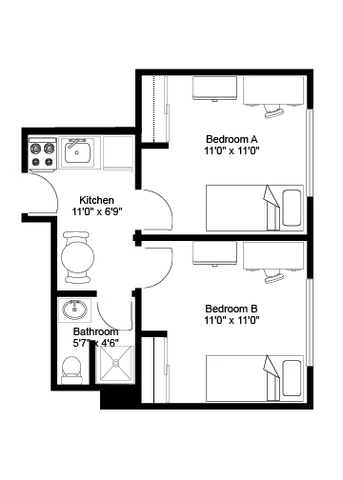 Highlander Single Room