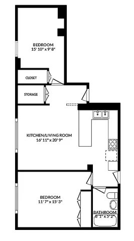 An image of the floorplan