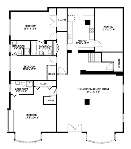 An image of the floorplan