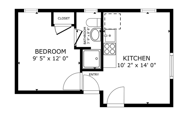 One Bedroom Apartment