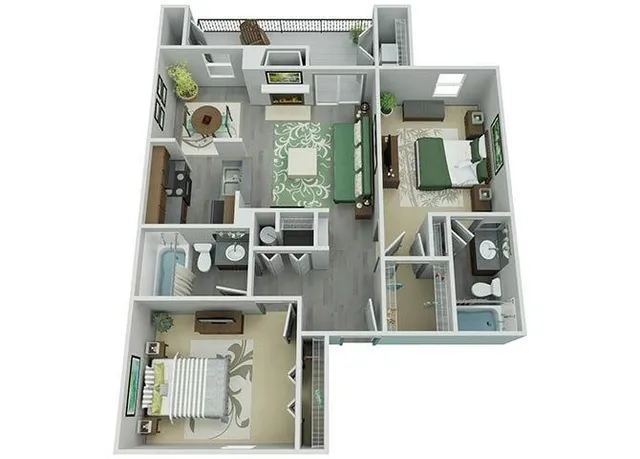 Tempranillo- Two Bedroom, Two Bath
