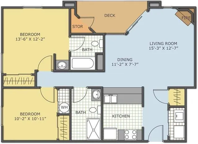 2 Bed 2 Bath | Apartments Near Cincinnati OH | The Retreat at Stillmeadow