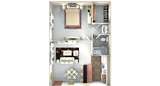 furnished floor plan