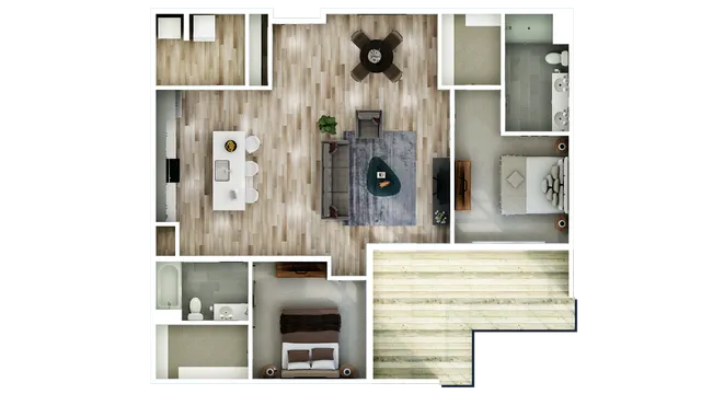 2 Bedroom