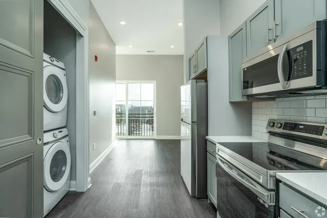 Entryway Into Unit Kitchen
