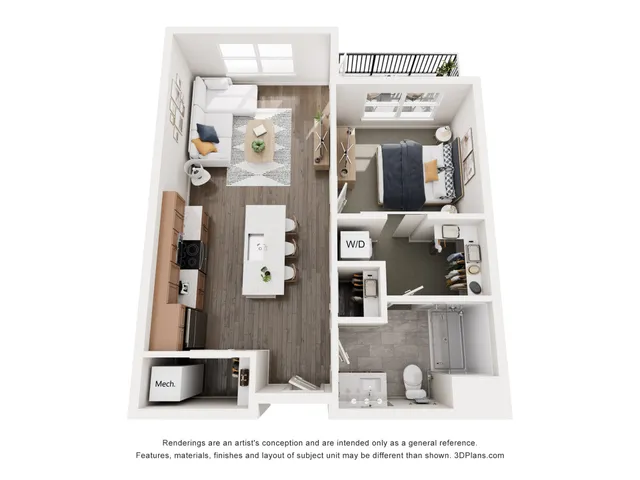 One Bedroom Ridge