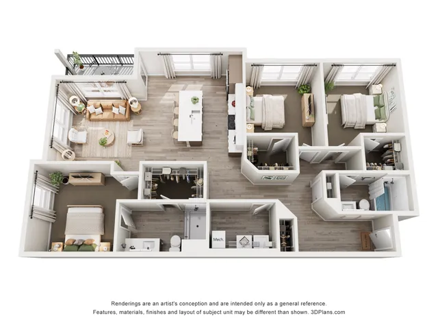 The Iris 3 bedroom