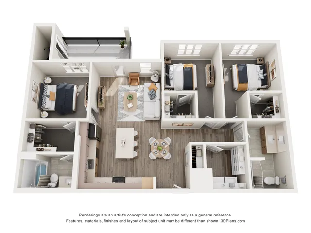 C2 - 3x2 Floorplan