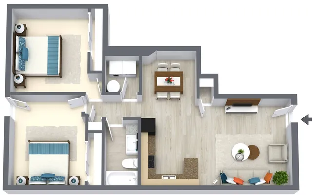 Winnebago 2 Bedroom