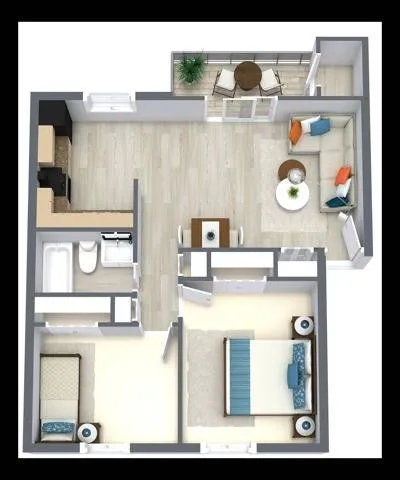 2 Bed