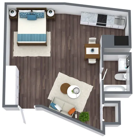 Blanche floorplan