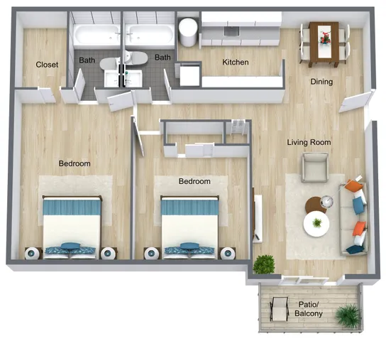 Bach Floorplan