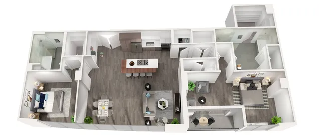 C10 The Alexandra Level 39 PH 1741 sq ft (Unit 3901) 2-2.5