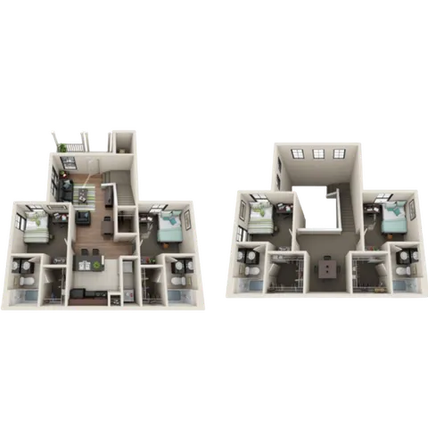 4 Bed Townhouse Standard