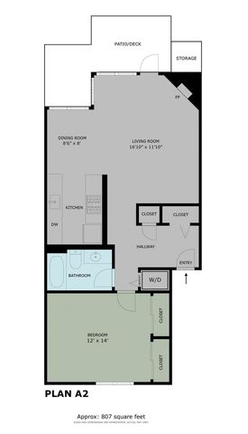 1 Bed/1 Bath