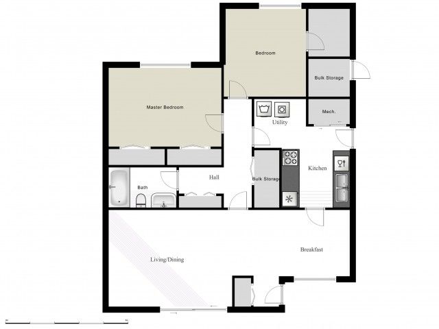 202 2 Bed 1 Bath CGO Extended Stay