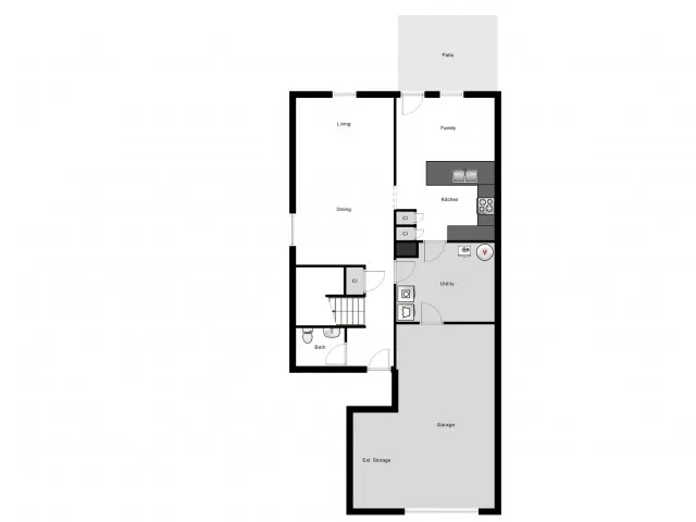 Maple HE 2 Bed 1.5 Bath SENL
