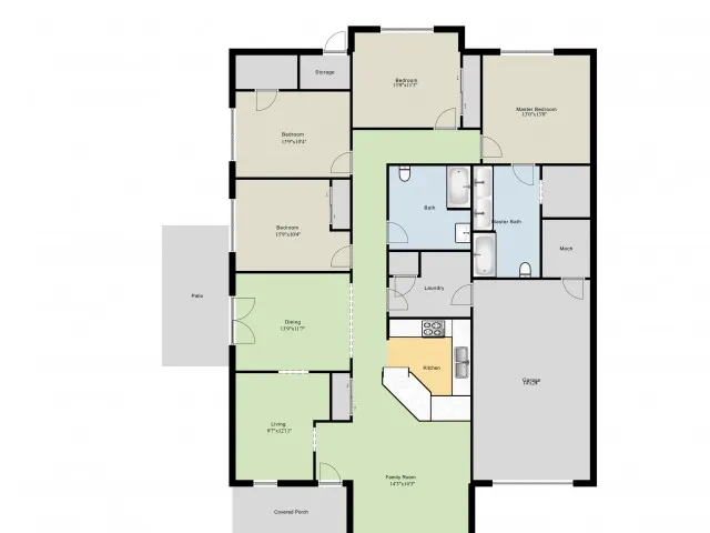 JN4A 4 Bed 2 Bath SNCO
