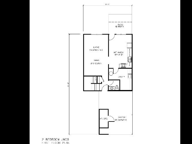 Maple JB 2 Bed 1.5 Bath 1st floor