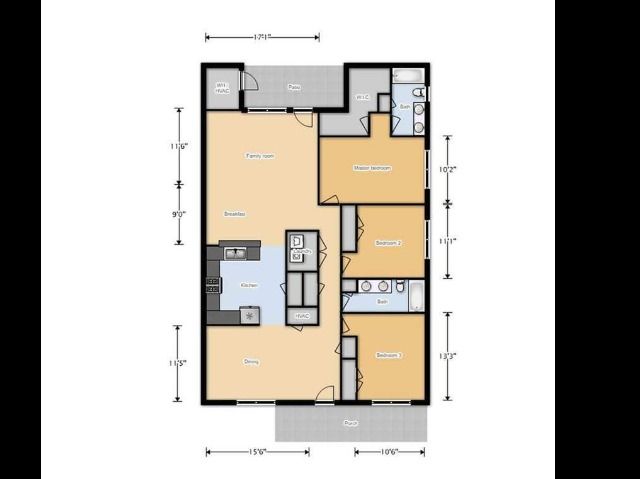 NR3 3 Bed 2.5 Bath SENL