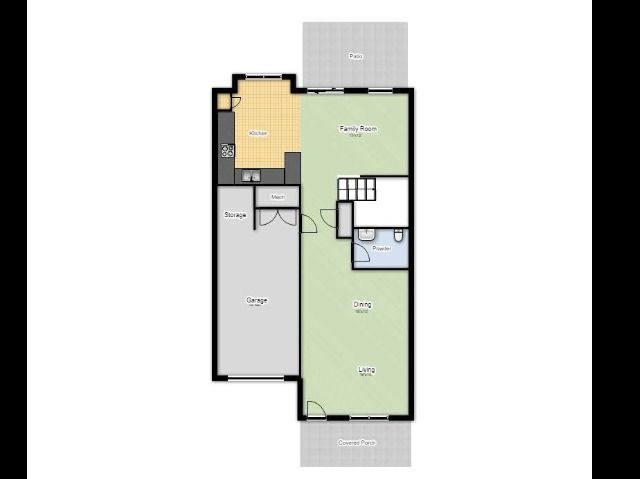 SN3 3 Bed 2.5 Bath 1st Floor