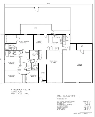 CSM 4Bed 2.5 Bath Single Family 4H