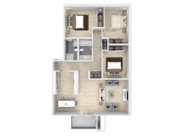 3 Bedroom 2 Bath