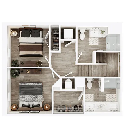 Lusso Two Bedroom N2A