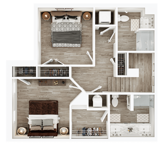 Lusso Two Bedroom N2B