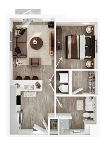 Lusso One Bedroom S1A