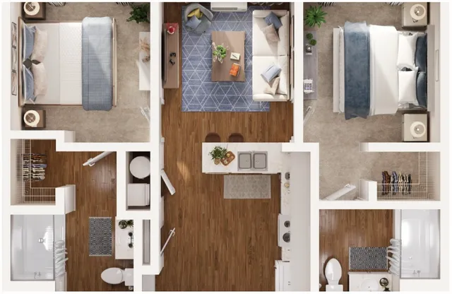 2 Bedroom Apartment in Ft Wayne