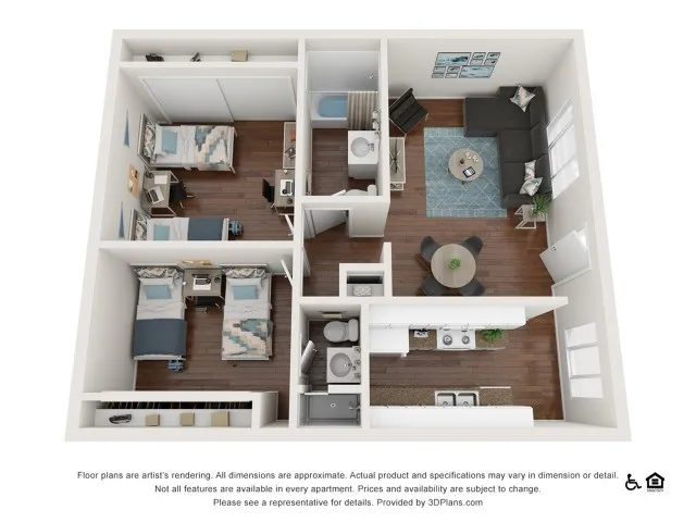 2 Bedroom