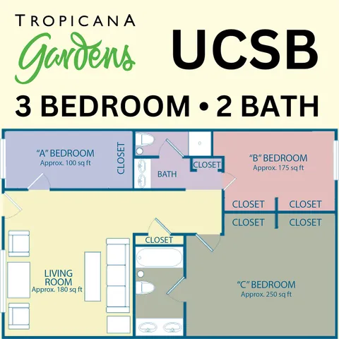 TG - 3 Bed/2 Bath