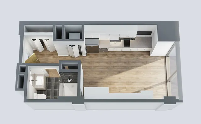 X05U Studio Unfurnished