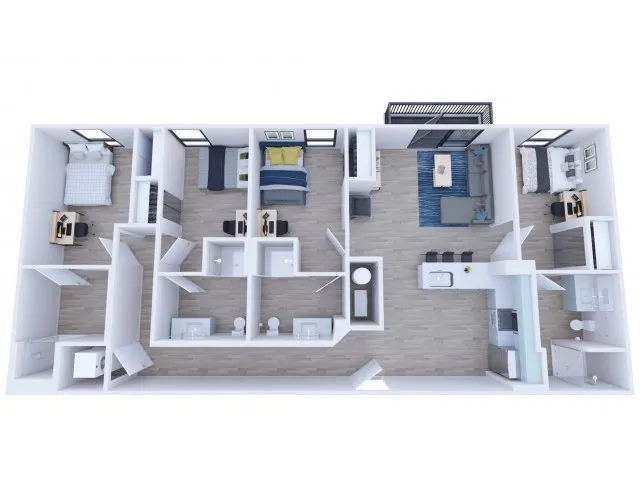 4x4 Premium Balcony