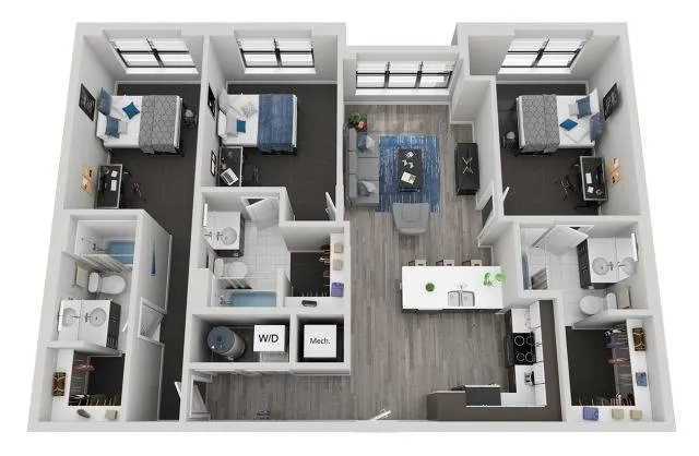 3 Bedroom 3 Bathroom