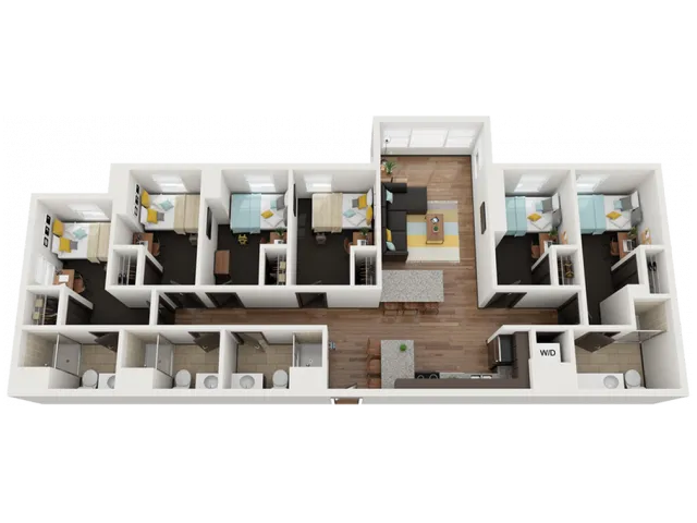 6 Bedroom 4 Bathroom