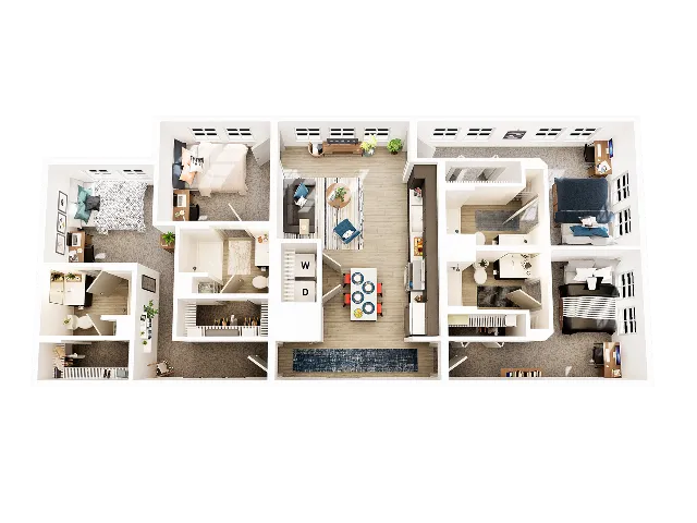 4 Bedroom 4 Bathroom D2