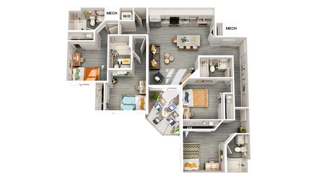D2 Floor Plan Image