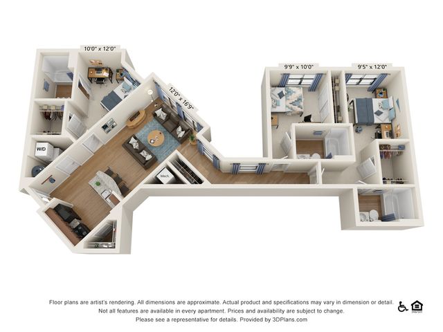 3 Bedroom 3 Bathroom E