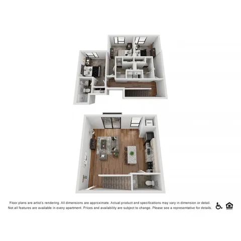 The Marshall - Two-Level Floorplan