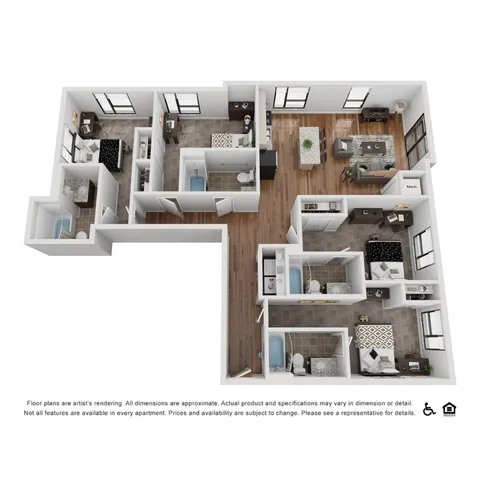 The Marshall - Spacious Floorplan
